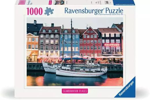 Ravensburger Scandinavian Places Copenhagen, Denmark 1000pc Puzzle
