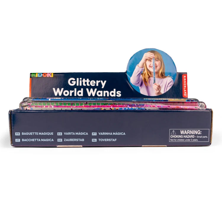 Glittery Wands
