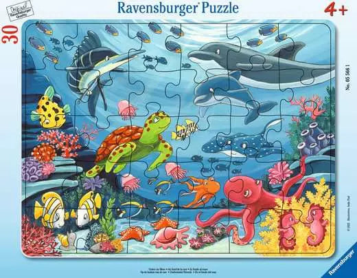 Ravensburger Underwater Friends Frame Puzzle 30 PC