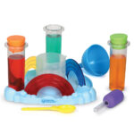 Rainbow Reactions Preschool Science Lab