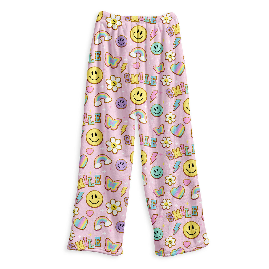 Top Trenz Patch Fuzzy Lounge Pants