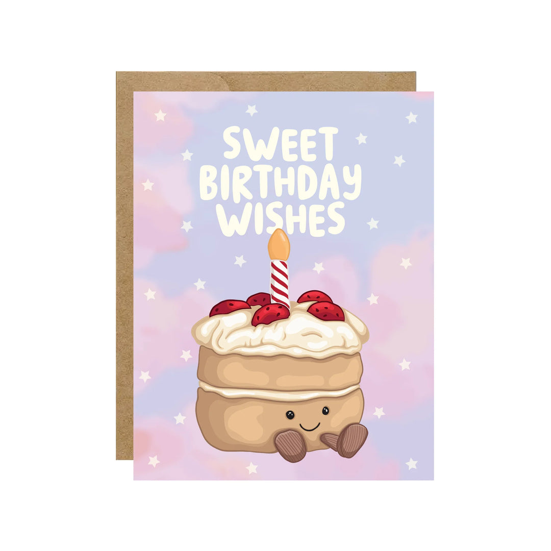 Jelly Cake Birthday Card