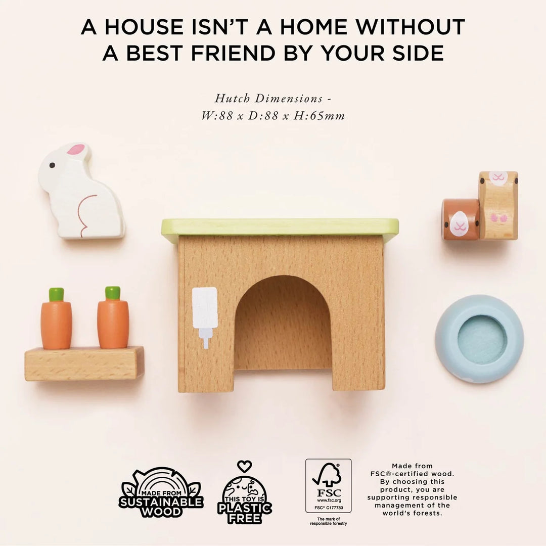 Doll House Bunny &amp; Guinea Pig Set