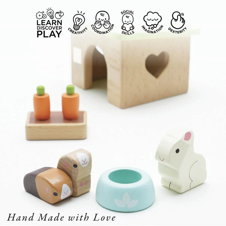 Doll House Bunny &amp; Guinea Pig Set