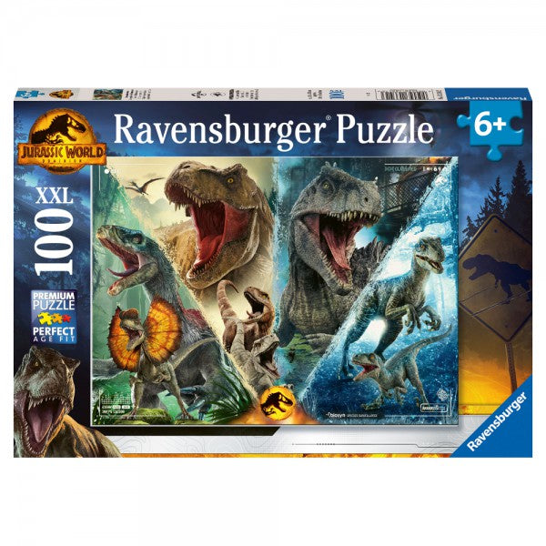 Ravensburger Jurassic World Dominion Jigsaw Puzzle 100pc XXL