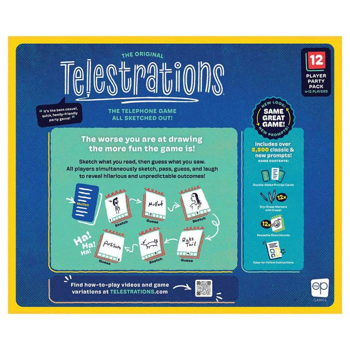 Telestrations® 12 Player: The Party Pack (Refresh)