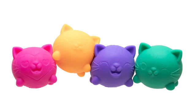 Needoh Teenie Cool Kittens 4pk- LIMIT 2 PER CUSTOMER