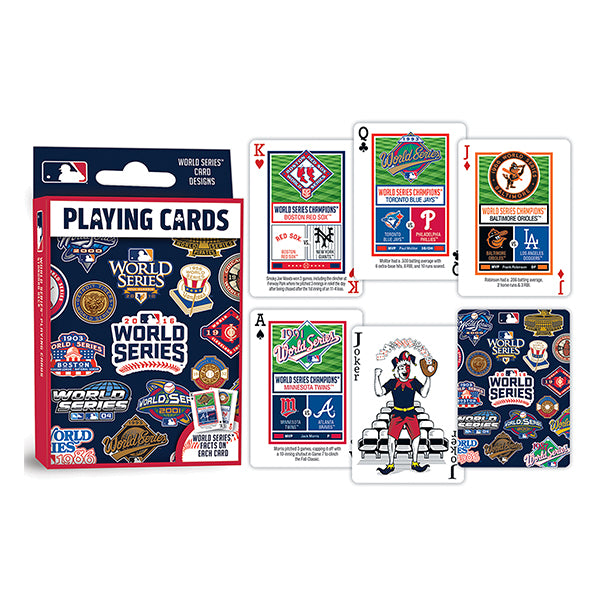 MLB World Series Playing Cards