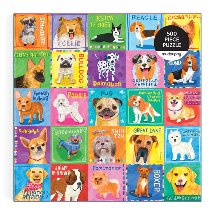Pawsome Portraits 500pc Family Jigsaw Puzzle