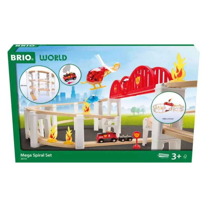 Brio World Mega Spiral Train Set