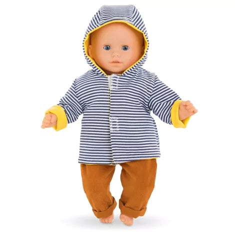 Corolle Baby Doll Reversible Raincoat for 12" Doll