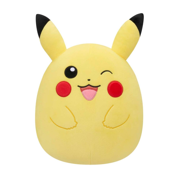 Squishmallow Pokemon-  Winking Pikachu 10"