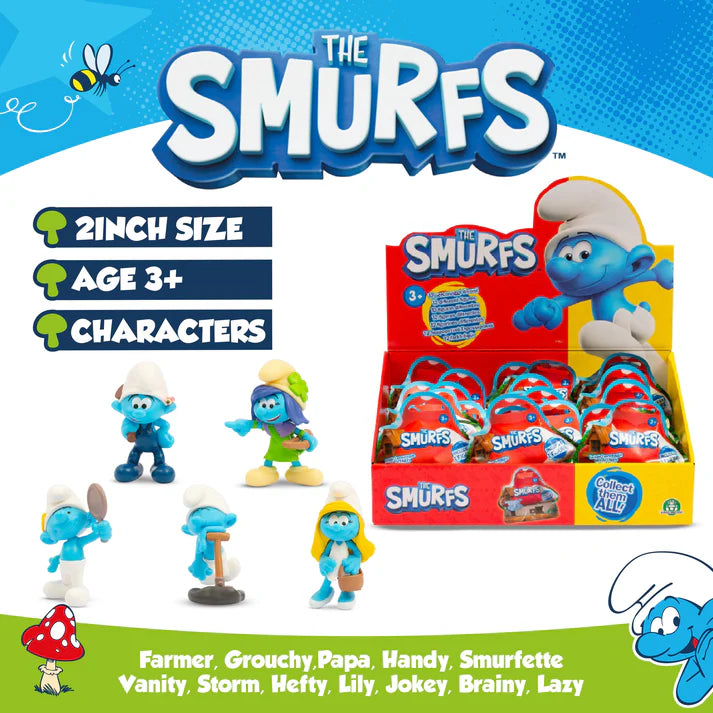 The Smurfs Single Figure Foil Bag Assortment