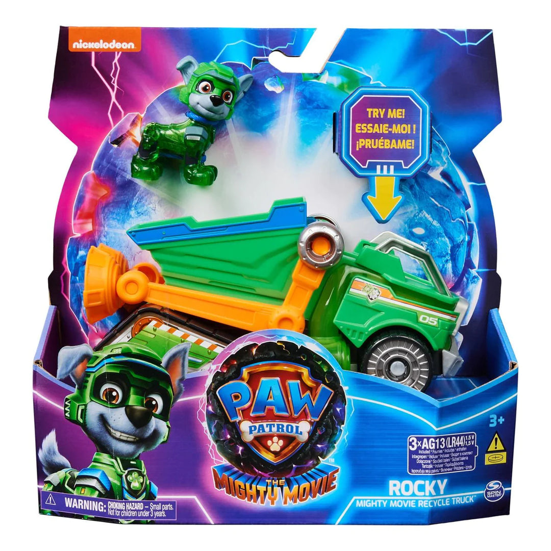 Paw Patrol The Mighty Movie Rocky Mighty Movie Recycle Truck