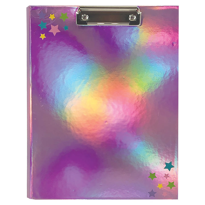 Iscream Pink Holographic Clipboard Set