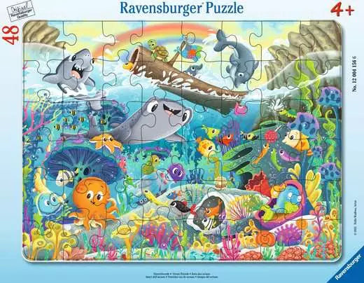 Ravensburger Ocean Friends 48Pc Frame Puzzle