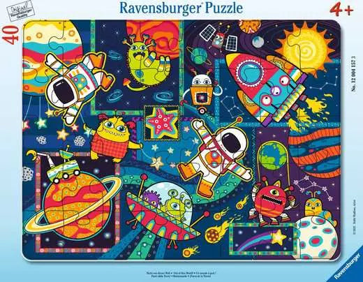 Ravensburger Out Of This World 40Pc Frame Puzzle