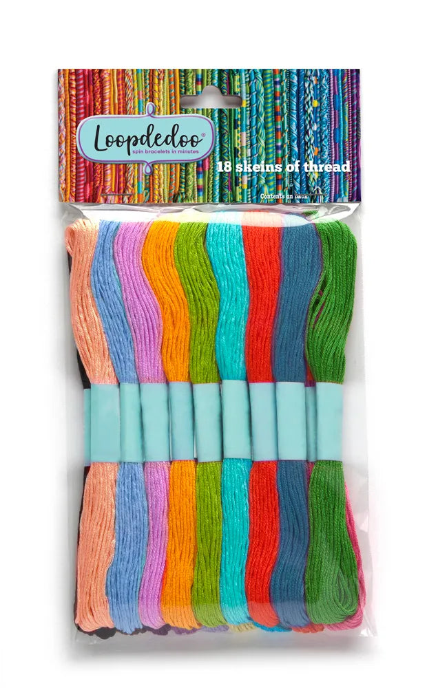 Loopdedoo Friendship Bracelet Thread Refill Pack