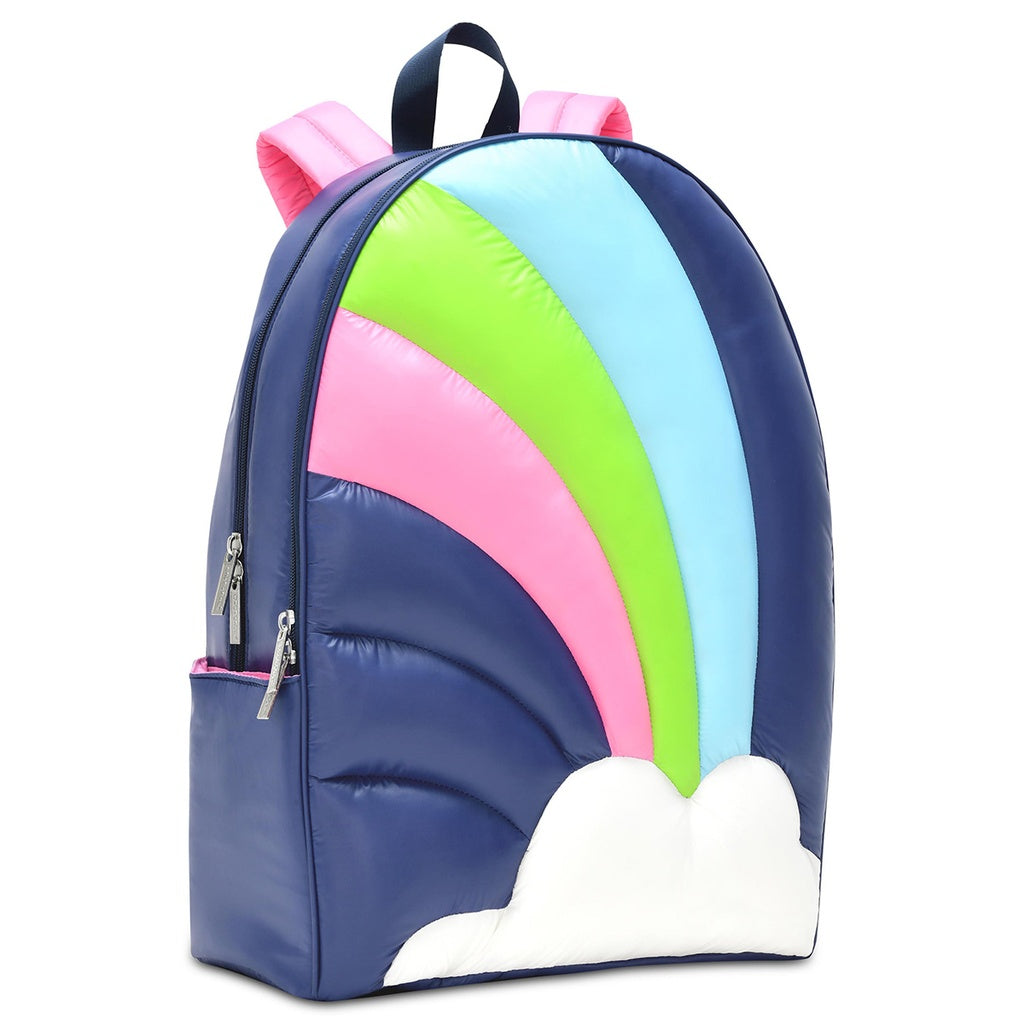 Iscream Rainbow Cloud Puffer Backpack