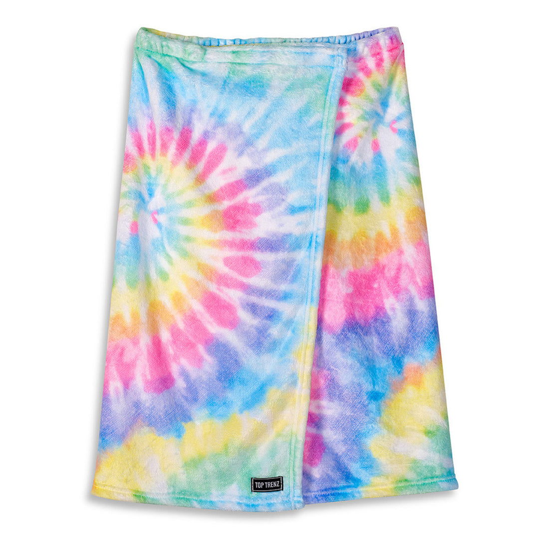 Pastel Delight Tie Dye Spa Wrap
