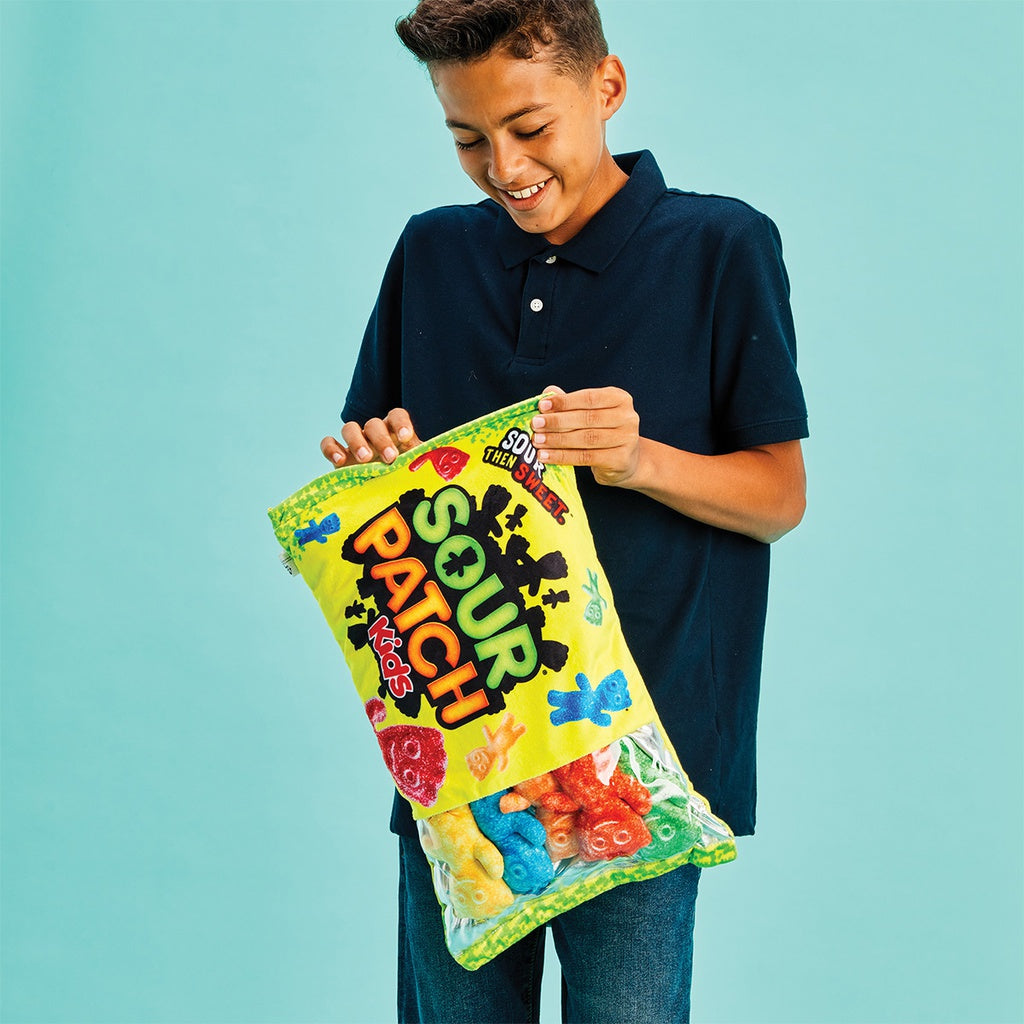 Sour Patch Kids Fleece Pillow