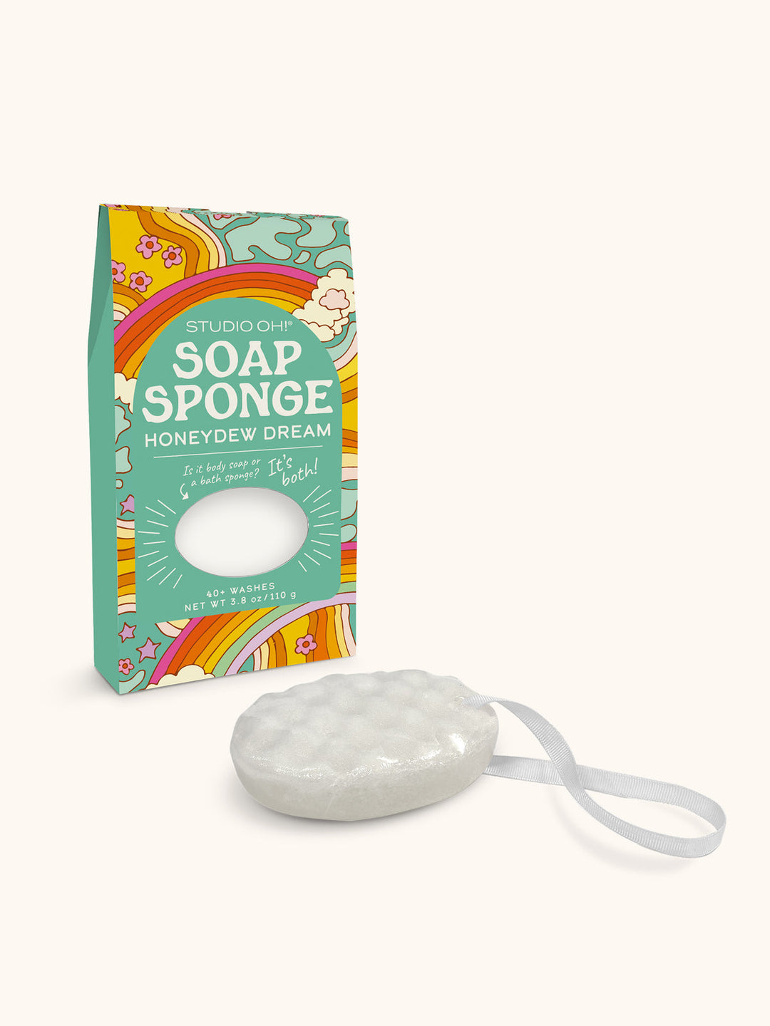 Happy Go Lucky Soap Sponge (Honeydew Dream)