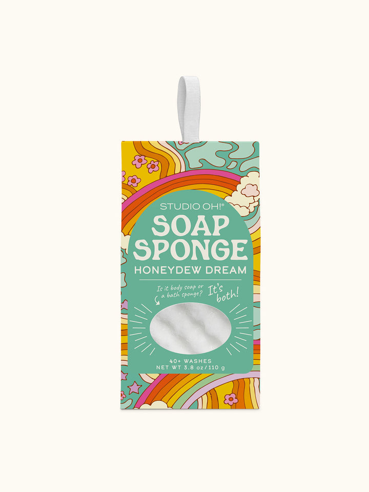 Happy Go Lucky Soap Sponge (Honeydew Dream)