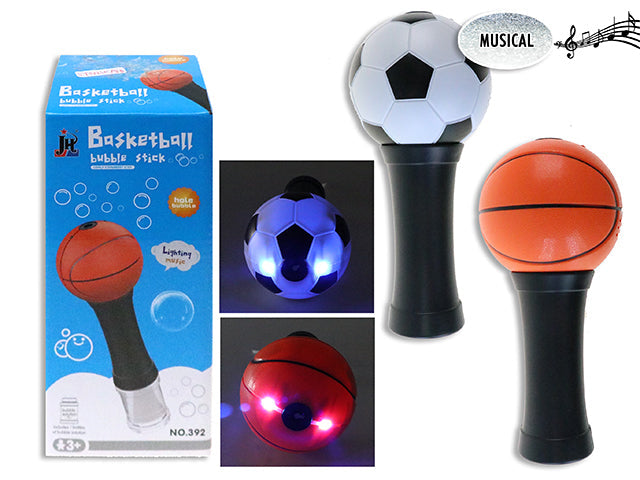 Sports Bubble Wand W/Lights &amp; Sounds