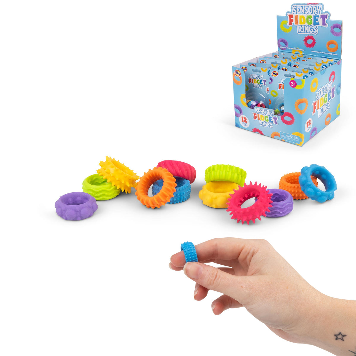 Small Rings Fidget Sensory Fidget Rings Toytown – Toytown Toronto
