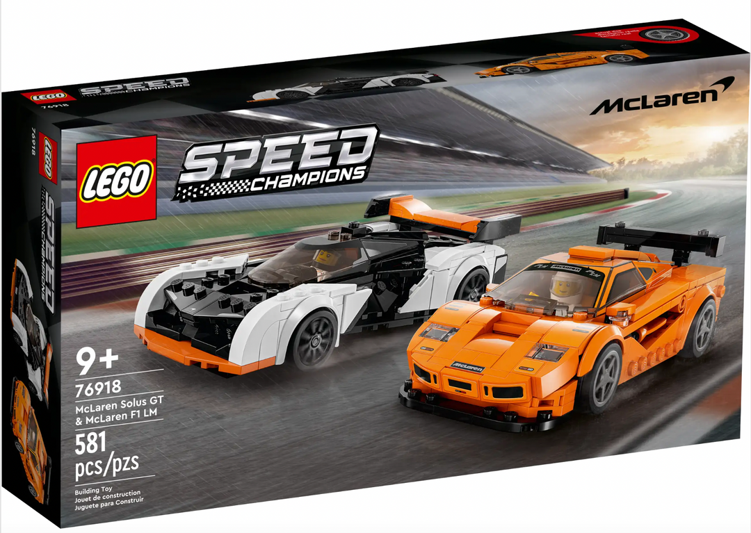 Lego Speed Champions McLaren Solus GT & McLaren F1 LM