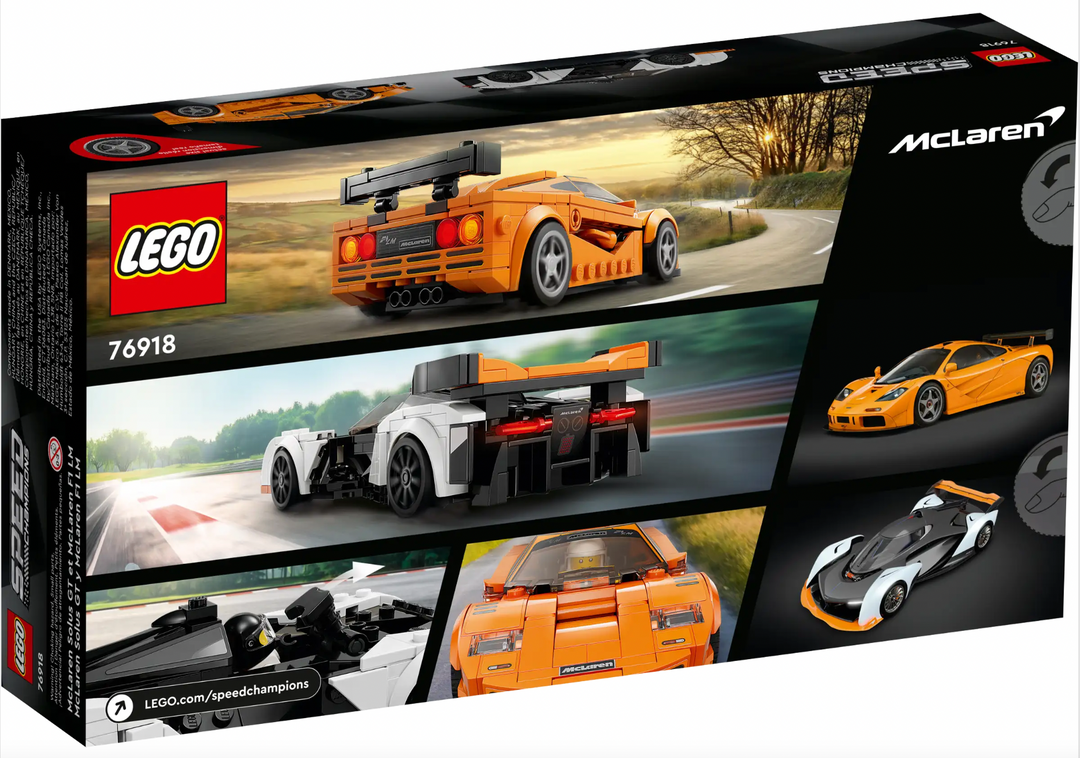 Lego Speed Champions McLaren Solus GT & McLaren F1 LM