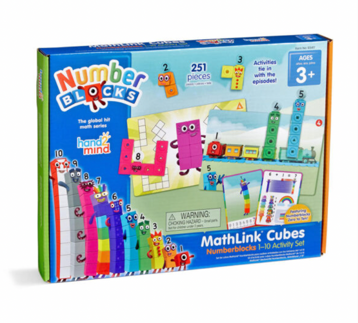 MathLink Cubes Numberblocks 1–10 Activity Set