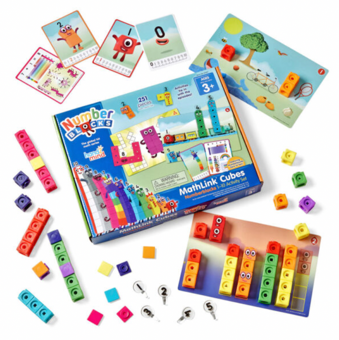 MathLink Cubes Numberblocks 1–10 Activity Set