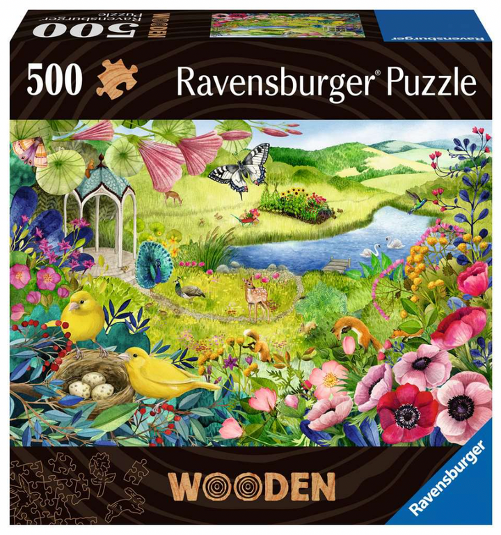 Nature Garden Wooden Puzzle 500pc