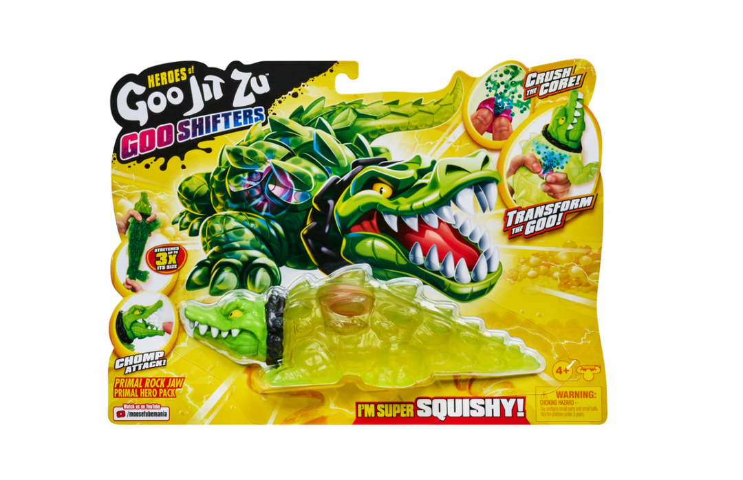 Goo Jit Zu Goo Shifters Primal Hero Pack Assorted