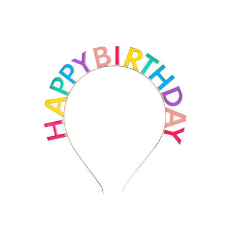 Happy Birthday Headband