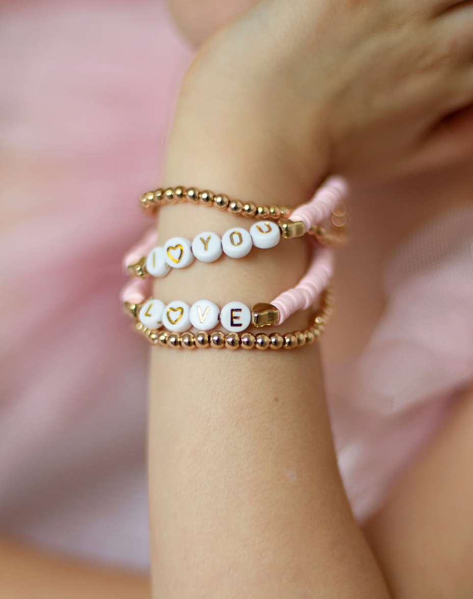 Pink Love Bracelets