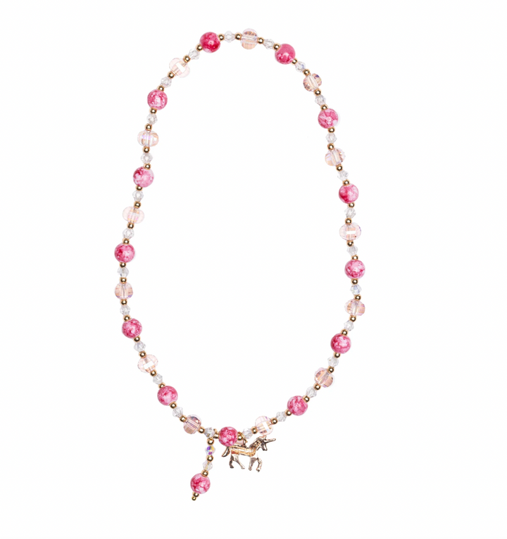 Boutique Pink Crystal Necklace Assortment