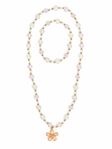 Beautiful Bloom Necklace Bracelet Set
