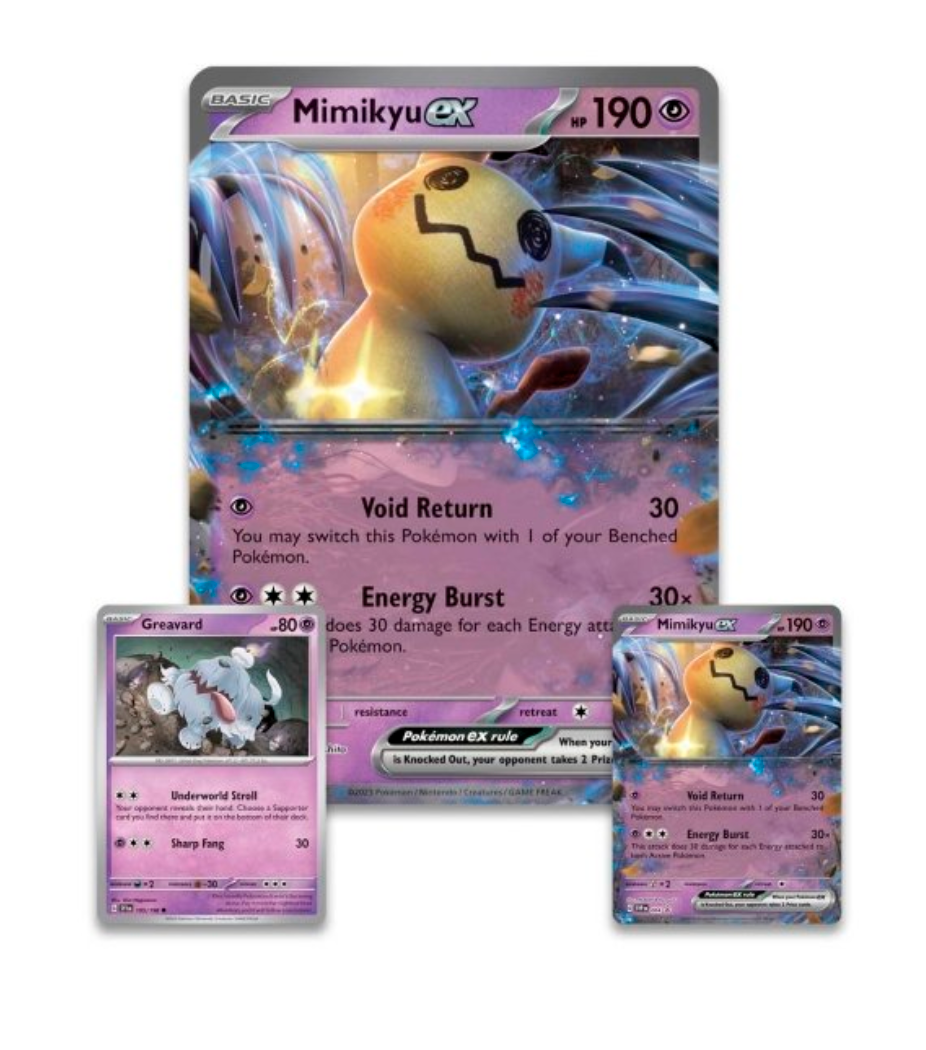 Pokémon Mimikyu ex Box
