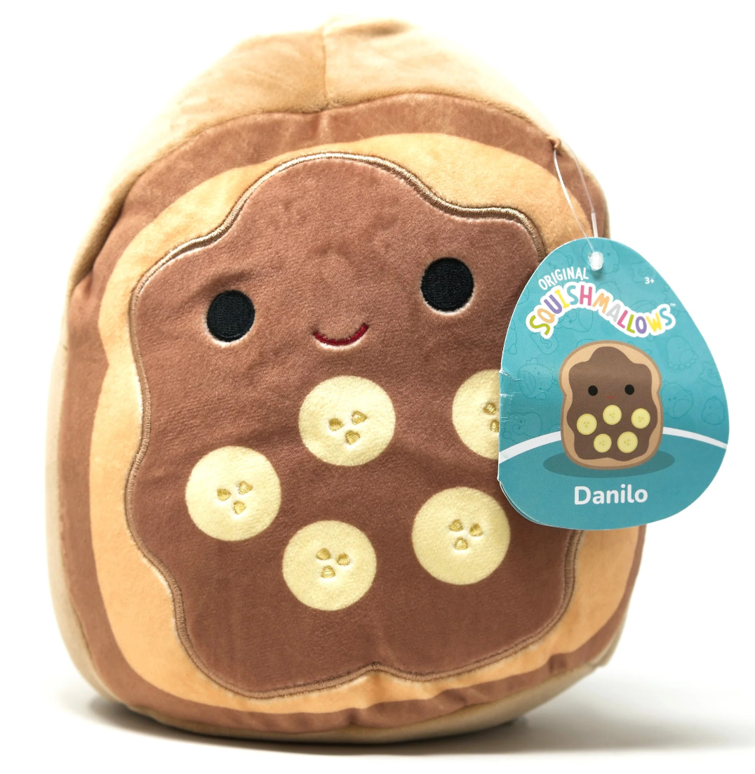 Squishmallow 3.5" Clip Food Squad - Danilo