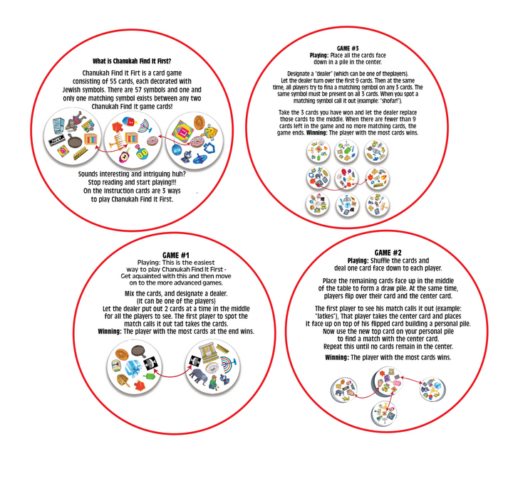 Chanukah Find It First Game