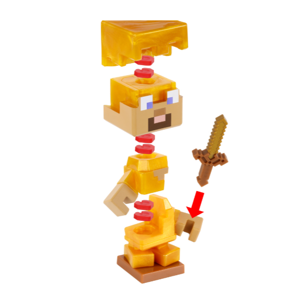 Minecraft Treasure X Sand & Sea Overworld Mine & Craft Character Kit