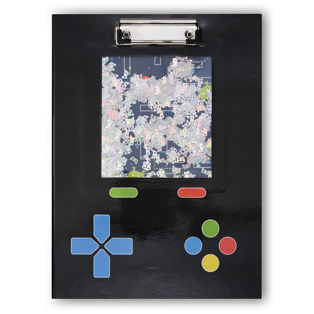 Iscream Gamer Glitch Clipboard Set