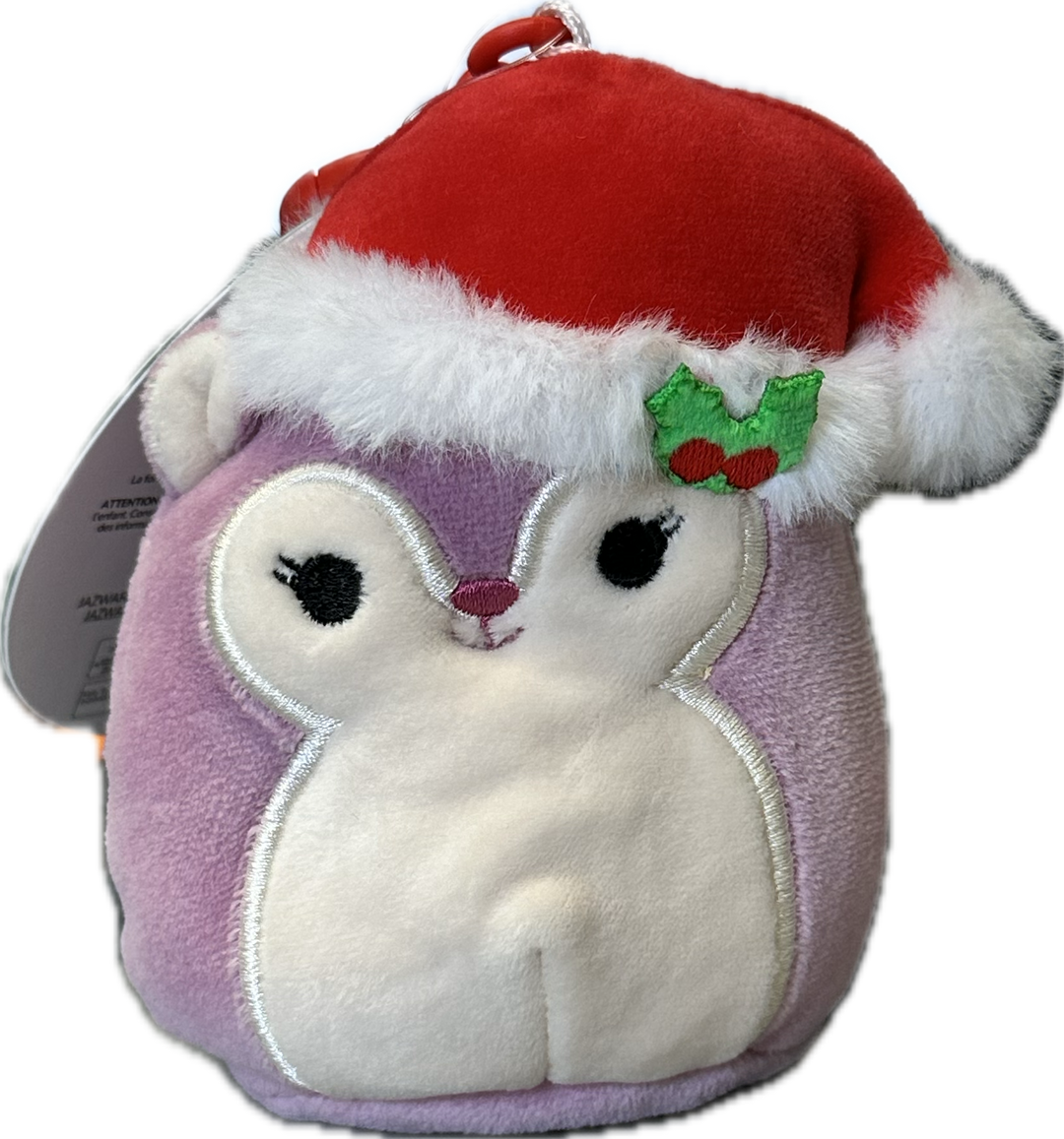 Squishmallow 3.5" Clip Christmas Squad