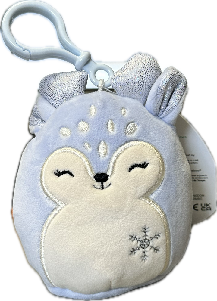 Squishmallow 3.5" Clip Christmas Squad