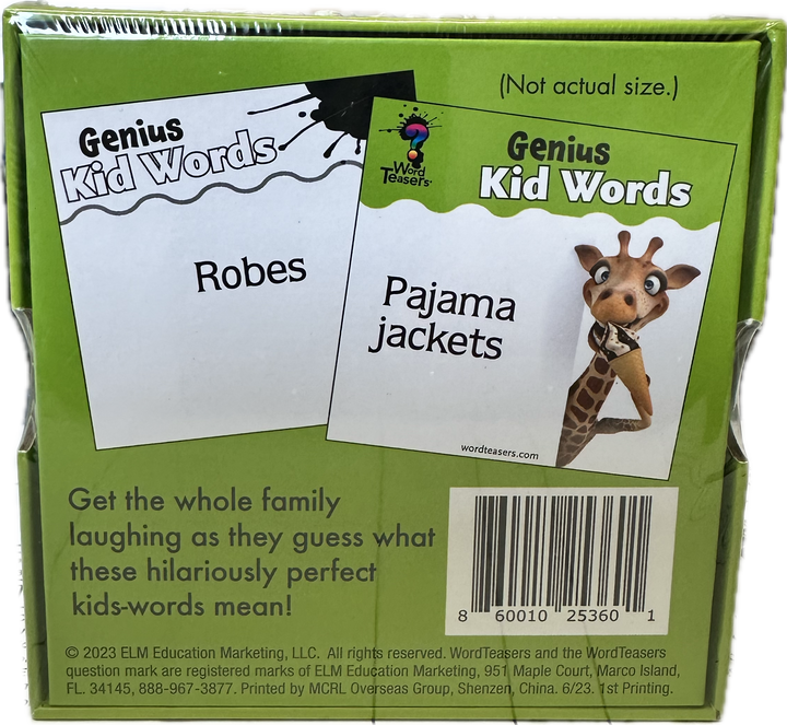Word Teasers Genius Kids Words