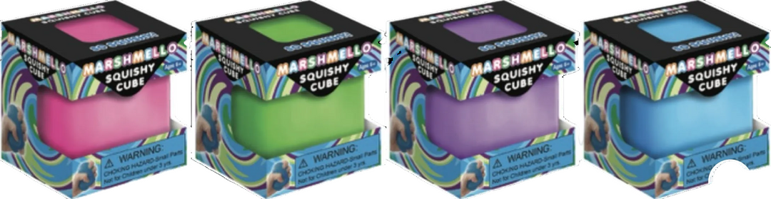 Zorbitz Marshmello Squishy Cube (Solid)