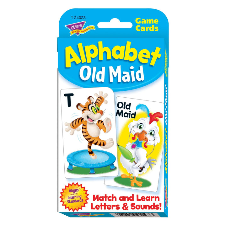 Alphabet Old Maid Card Game