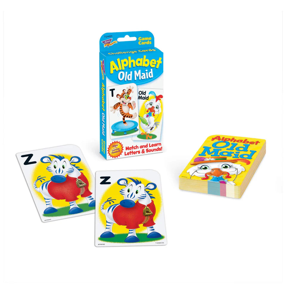 Alphabet Old Maid Card Game